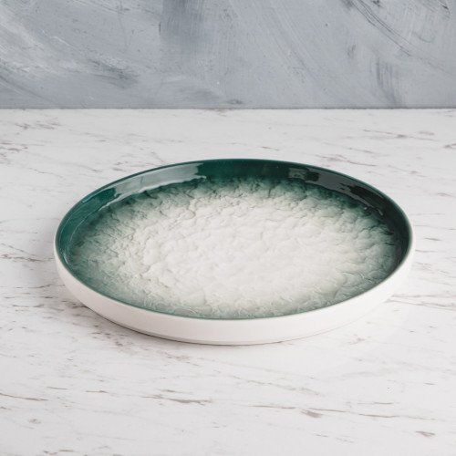 Glacier Green Round Salad Plate 8" 2