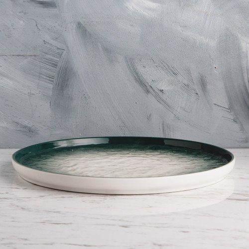 Glacier Green Round Dinner Plate 10" 3