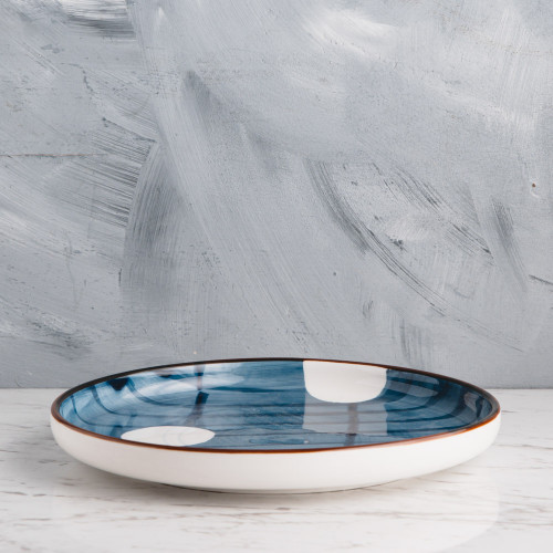 Meiji Blue Blossom Salad Plate 8" 2