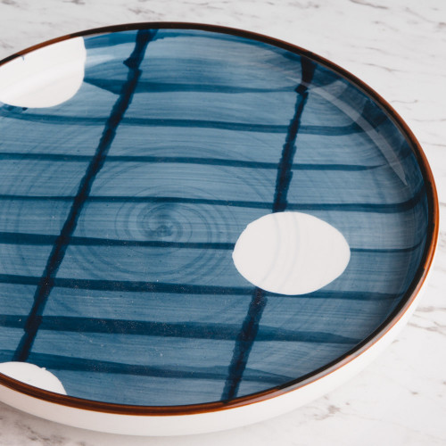 Meiji Blue Blossom Salad Plate 8" 3