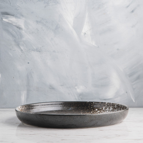 Jade Green Textured Dinner Plate 10" 2