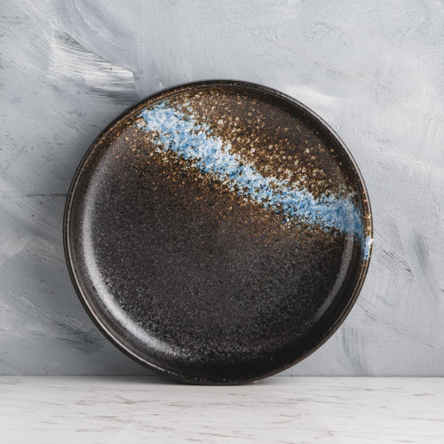 Luster Blue Semibowl 8"