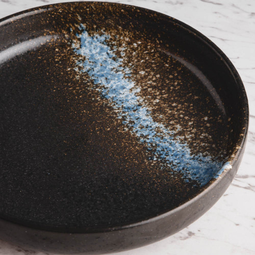 Luster Blue Semibowl 8" 2