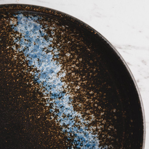 Luster Blue Semibowl 8" 5