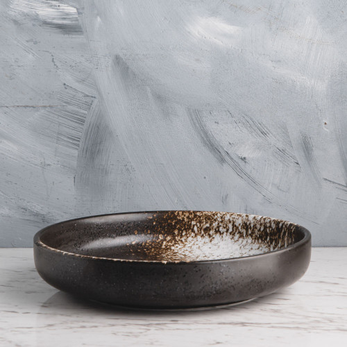 Steam White Semibowl 8"