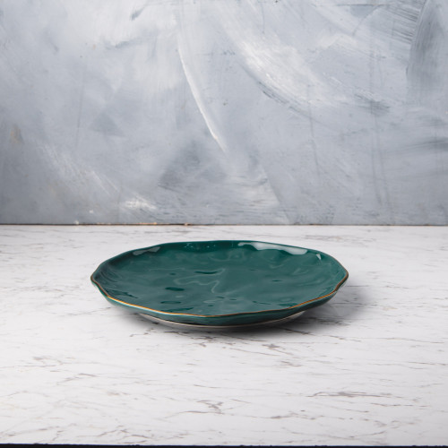 Sliver Tint Green Salad Plate 8.6" 3