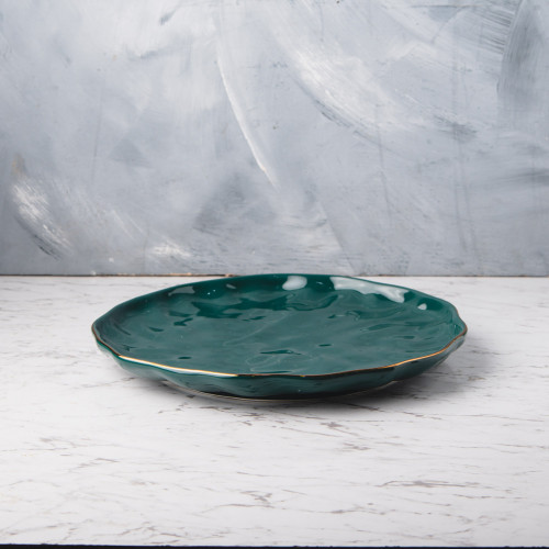 Sliver Tint Green Dinner Plate 10" 3