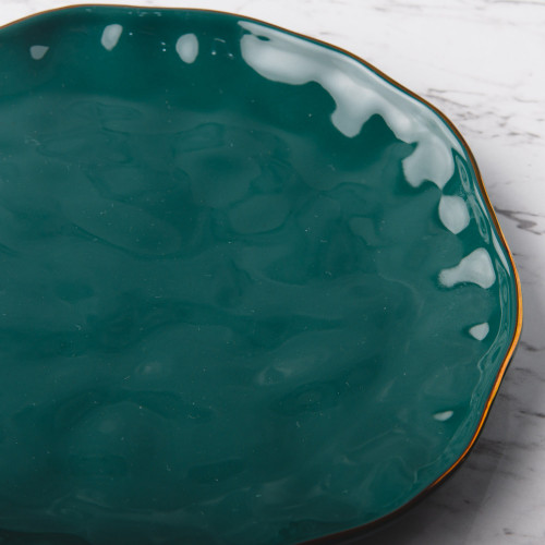 Sliver Tint Green Dinner Plate 10" 4