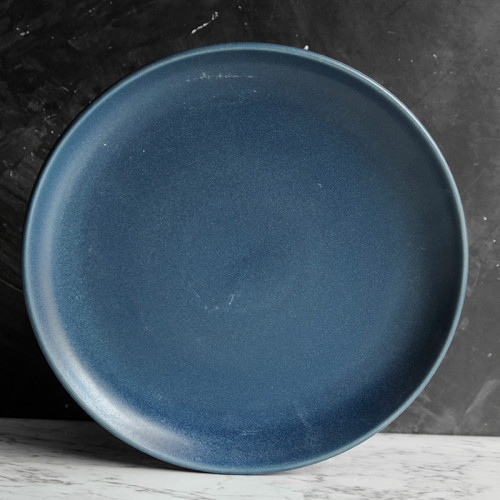 Prussian Blue Coupe Dinner Plate 11"