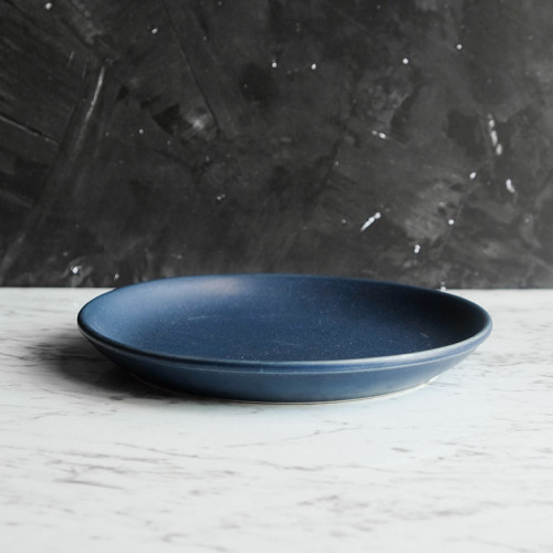 Prussian Blue Coupe Salad Plate 8" 2