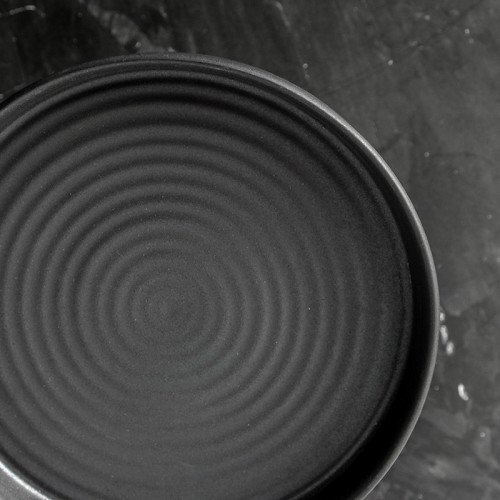 Carbon Shade High-Rim Plate 8" 2