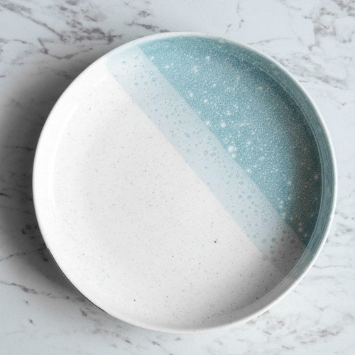 Pastel Blue Salad Plate 8" 3