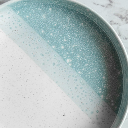 Pastel Blue Salad Plate 8" 4