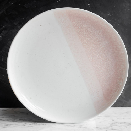 Crepe Pink Dinner Plate 10"