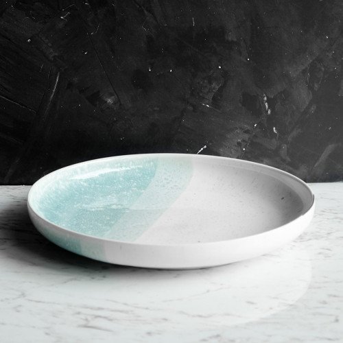 Pastel Blue Dinner Plate 10" 4
