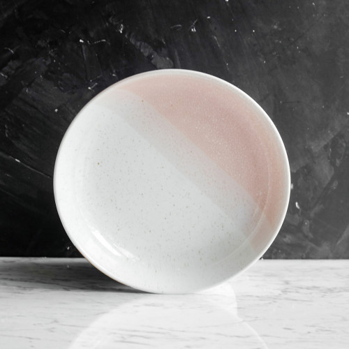 Crepe Pink Coupe Plate 8"