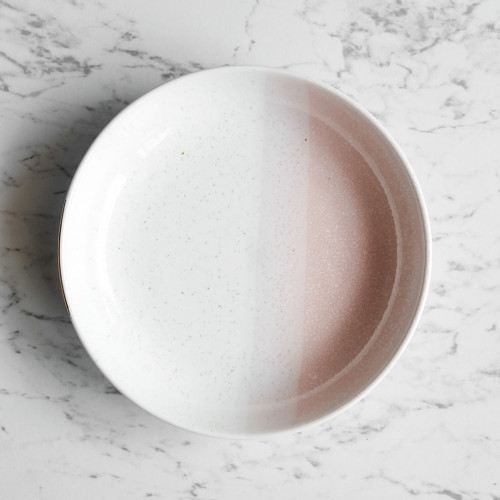 Crepe Pink Coupe Plate 8" 3