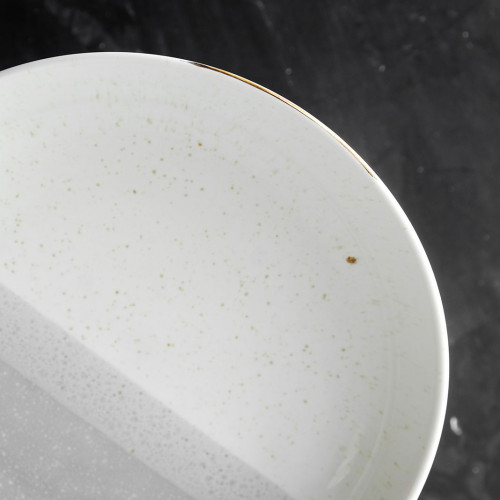 Revere Gray Coupe Plate 8" 4