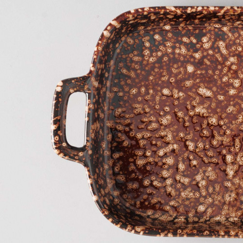 Kiriku Rectangular Platter with Handle 11" 3