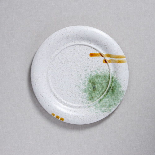 White Serene Dinner Plate 11" 3