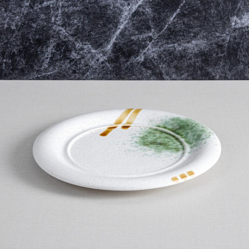 White Serene Dinner Plate 11" 4