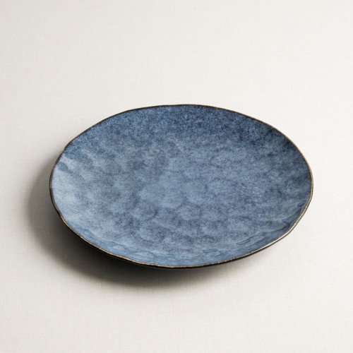 Polished Blue Dinner Plate 10" 3