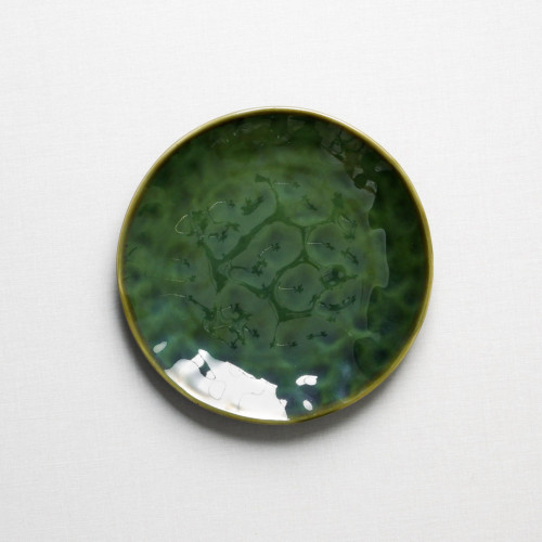 Polished Green Salad Plate 8" 5