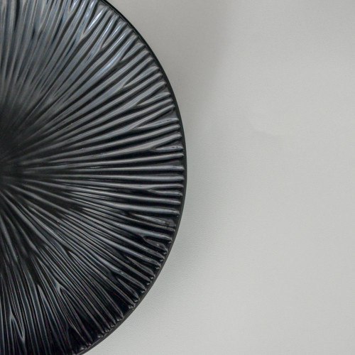 Rotary Black Dinner Plate 10.6" 4