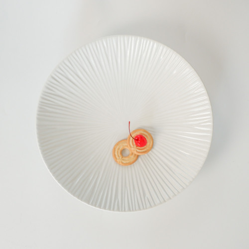 Rotary White Dinner Plate 10.6" 4