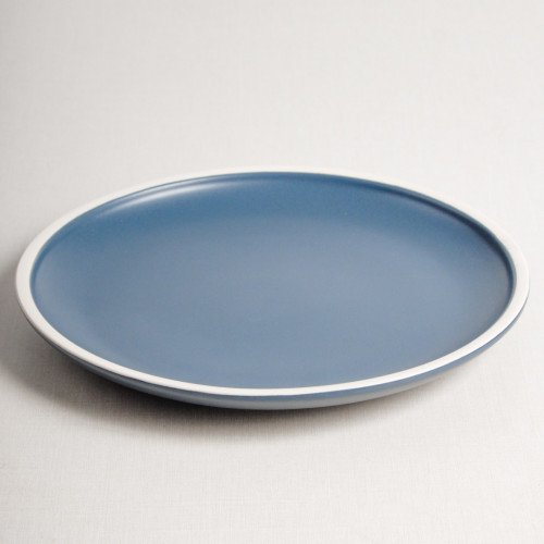 Whimsical Blue Salad Plate 8"