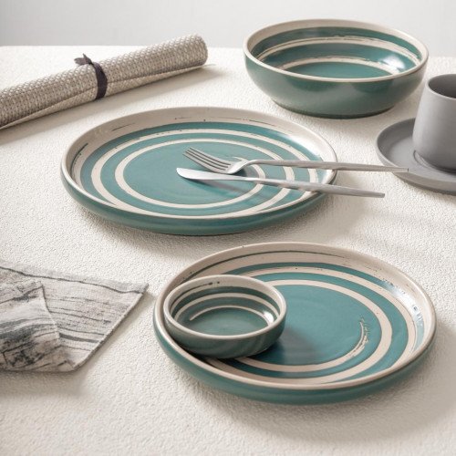 Forest Green Salad Plate 8" 5