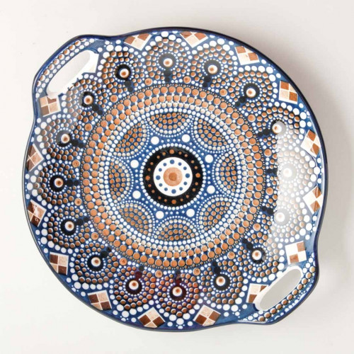 Ancala Round Dinner Plate 9"