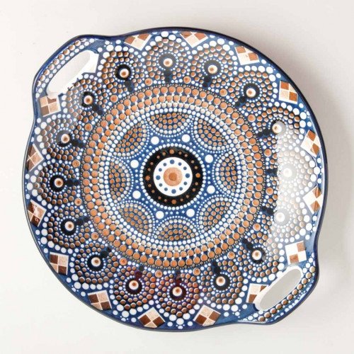 Ancala Round Dinner Plate 9"