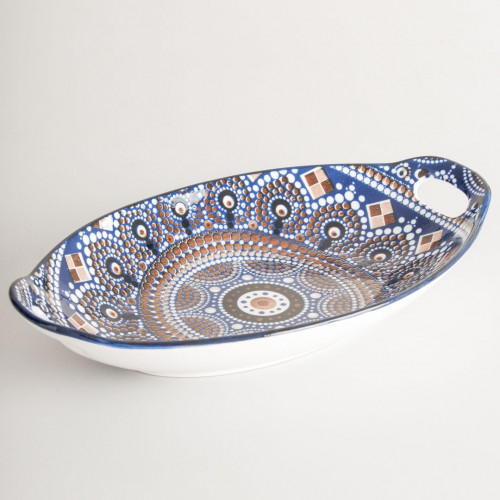 Ancala Oval Plate 11" 2