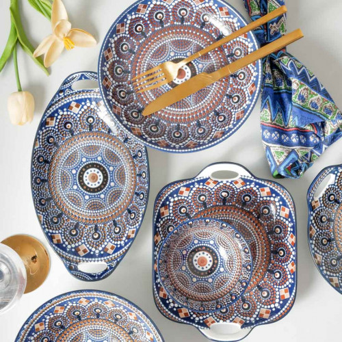 Ancala Oval Plate 11" 3