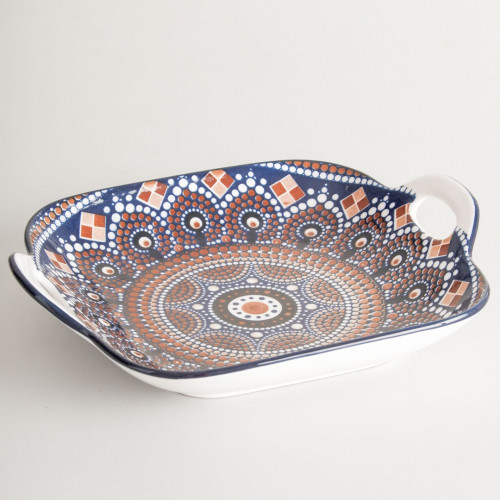 Ancala Square Dinner Plate 9.25" 4