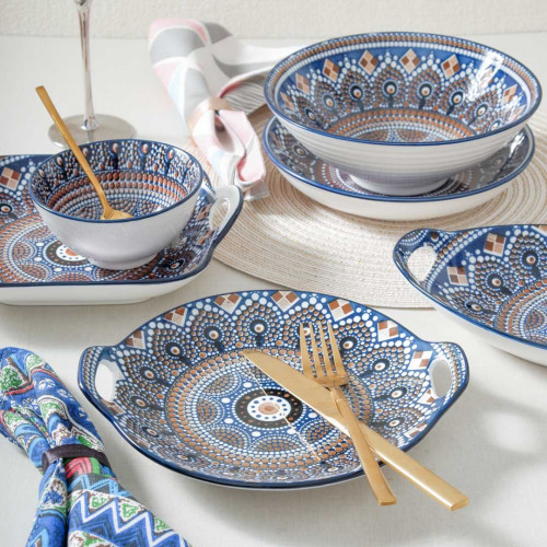 Ancala Square Dinner Plate 9.25" 5