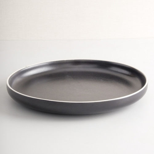 Nami Dinner Plate 9.5" - True Black 4