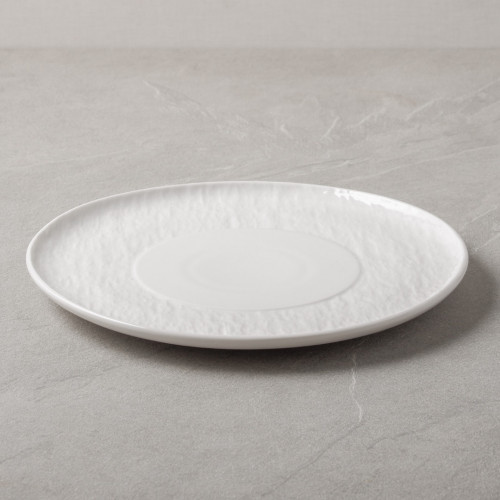 Enchanted White Dinner Plate 9.5" 4