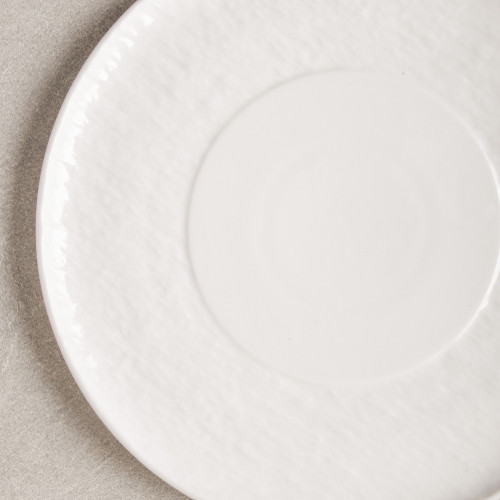 Enchanted White Dinner Plate 9.5" 5