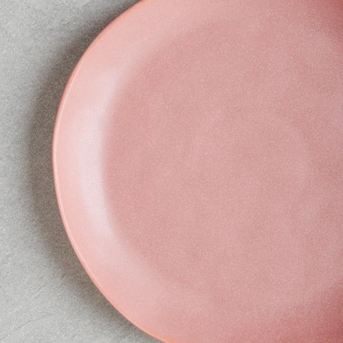Altered Salad Plate 8" - Powder Pink 4