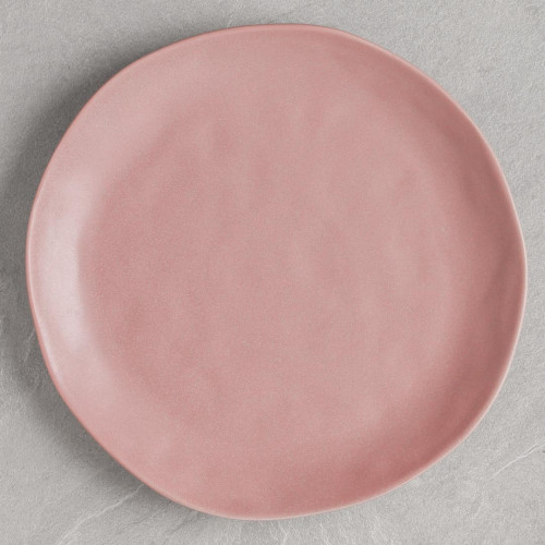 Altered Dinner Plate 11" - Powder Pink