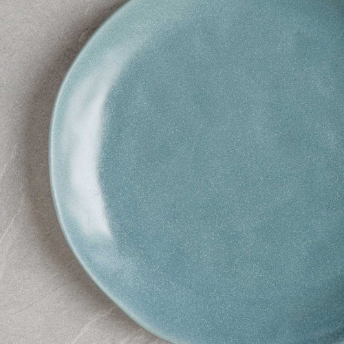 Altered Dinner Plate 11" - Teal 5