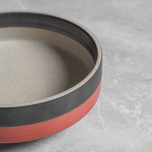 Sunset Red Semibowl 4.5" 3