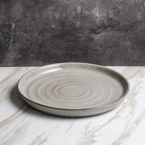 Ancient Gray Dinner Plate 9" 3