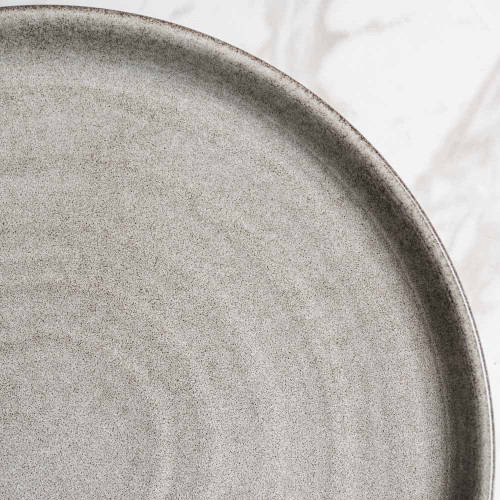 Ancient Gray Dinner Plate 9" 5