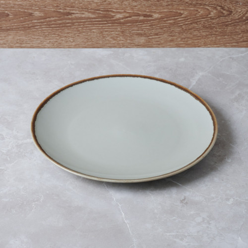 Solemn Gray Dinner Plate 10" 3