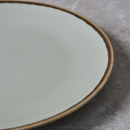 Solemn Gray Dinner Plate 10" 5