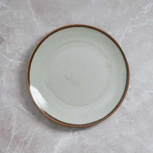 Solemn Gray Salad Plate 8"