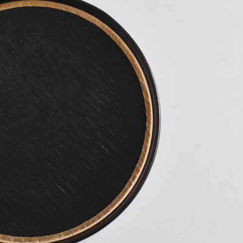 Hardstone - Brushed Gold Dinner Plate 10" 2